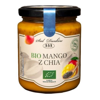 Sad Danków | Mango z chia bez dodatku cukrów BIO 250g