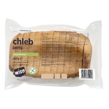 Wiso | Bezglutenowy chleb jasny krojony 350g