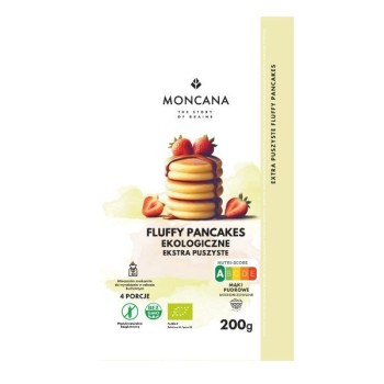 Moncana | Fluffy pancakes mieszanka na naleśniki Bio 200g
