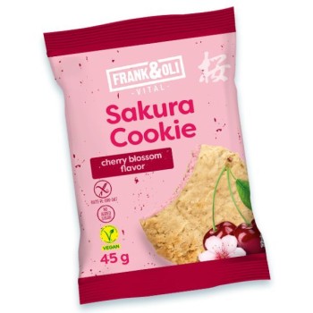Frank&Oli | Bezglutenowe miękkie ciastko sakura kwiat wiśni 45g