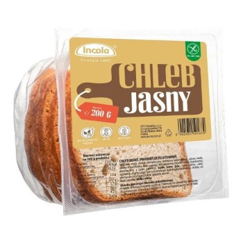 Incola | Chleb jasny bezglutenowy 200g