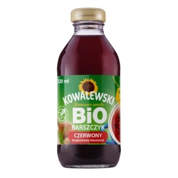 Kowalewski | Barszcz czerwony bezglutenowy koncentrat BIO 320ml