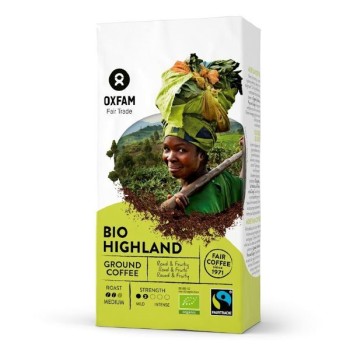 Oxfam | Kawa mielona arabica wysokogórska fair trade BIO 250g