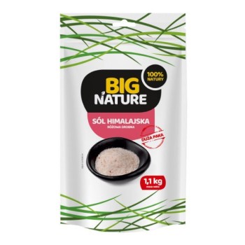 Big Nature | Sól himalajska różowa drobna 1,1kg
