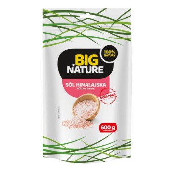 Big Nature | Sól himalajska różowa gruba 600g