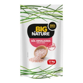 Big Nature | Sól himalajska różowa gruba 1,1kg