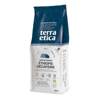 Cafe Michel | Kawa ziarnista bezkofeinowa arabica 100 % etiopia fair trade BIO 500g