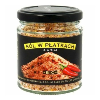 Pięć Przemian | Sól himalajska w płatkach z chili BIO 85g