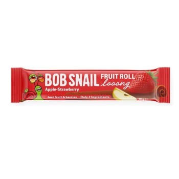Bob Snail | Fruit Roll Looong jabłko-truskawka 15g