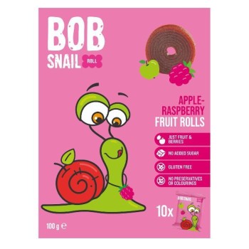 Bob Snail | Przekąska jabłko-malina 100g