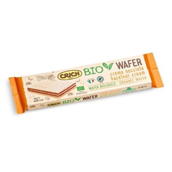 Crich | Wafelki z kremem z orzechów laskowych BIO 125g