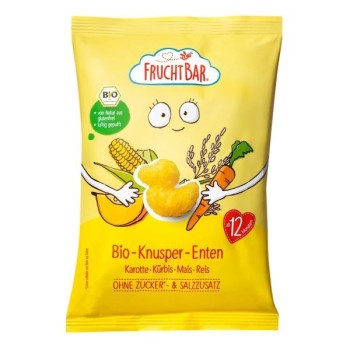 Fruchtbar | Chrupki kukurydziano-ryżowe marchew-dynia BIO 30g