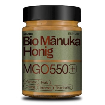 Bio Manuka | Miód Manuka MGO 550+ BIO 250g