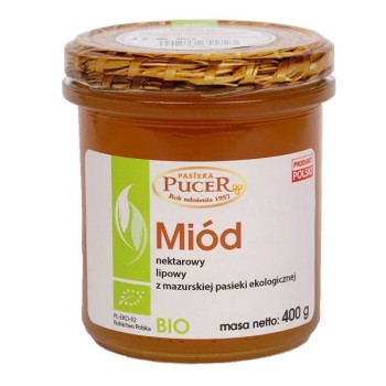 Pasieka Pucer | Miód lipowy BIO 400g