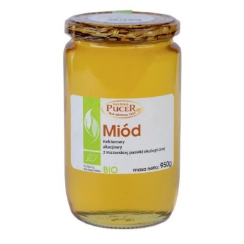 Pasieka Pucer | Miód akacjowy BIO 950g