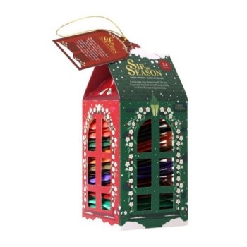 English Tea Shop | Zestaw hebat Świąteczna Latarenka  24 saszetki BIO 36g