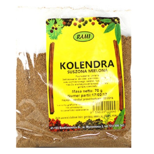 Kolendra mielona 70g