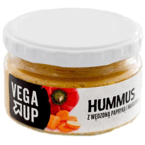 Hummus z wędzoną papryką i marchwią 200g
