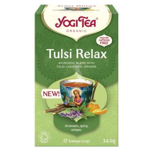 Herbatka ajurwedyjska Tulsi Relax BIO (17x2g) 34g