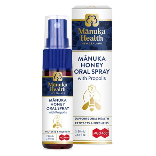 Spray doustny z Miodem Manuka MGO 400+ i Propolisem BIO 30™ 20ml