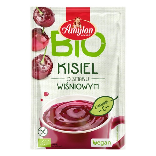 Bezglutenowy kisiel wiśniowy BIO 30g