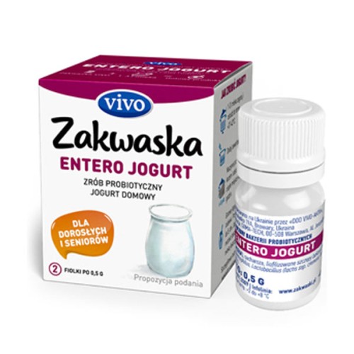 Bakterie jogurtowe ENTERO (dawniej Streptosan) Vivo 2x0,5g