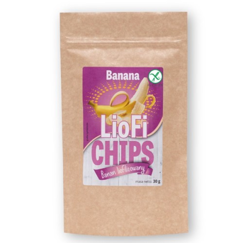 Liofilizowany banan 30g