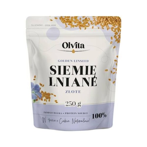 Siemię lniane złociste 250g