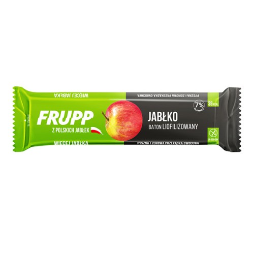 Bezglutenowy baton Frupp jabłkowy 10g