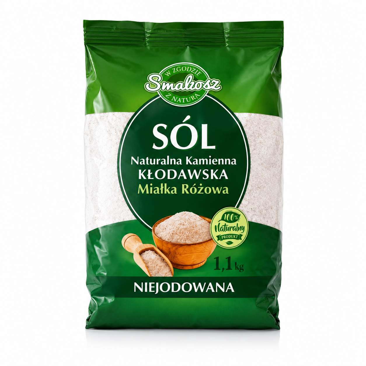 Sól Kamienna Kłodawska miałka 1,1kg